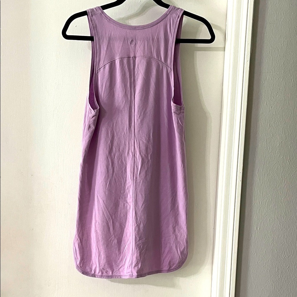 Lilac Sleeveless Tank Top - Picture 2 of 9